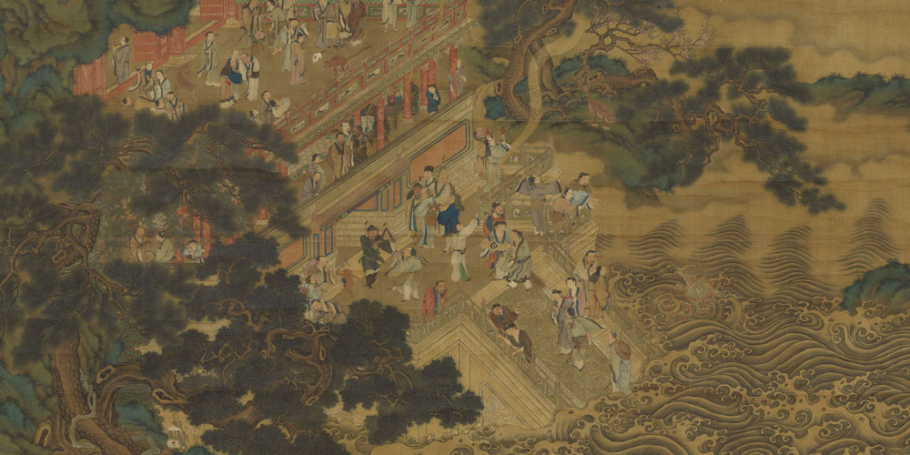 有人问我事如何，人海阔，无日不风波。