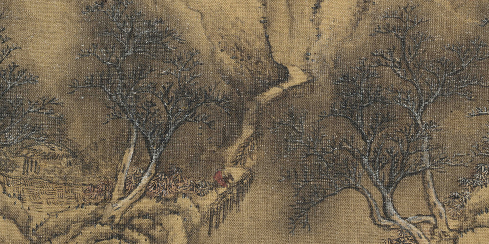 寒月悲笳，万里西风瀚海沙。