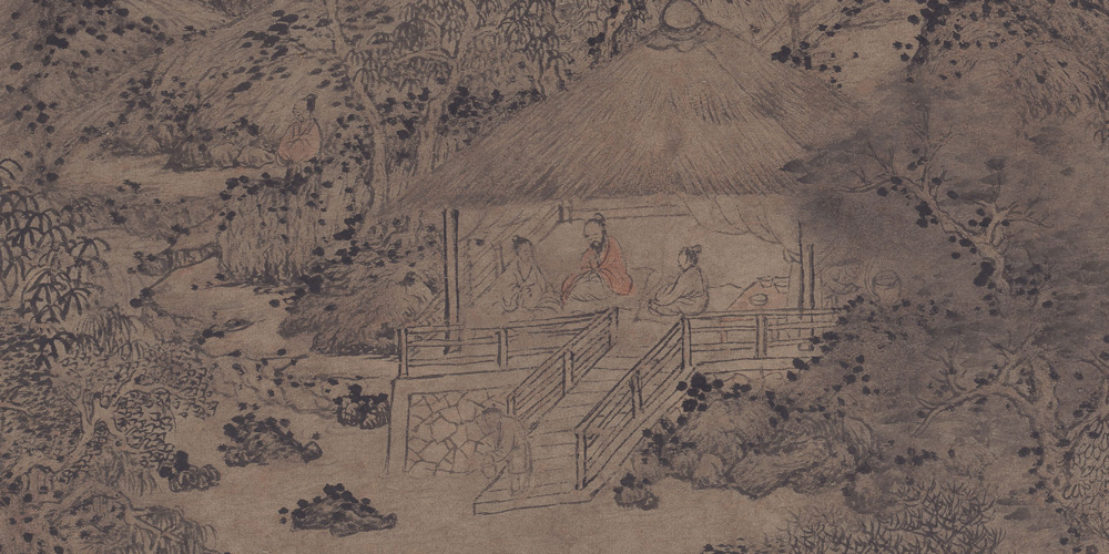 其沸，如鱼目，微有声，为一沸；缘边如涌泉连珠，为二沸；腾波鼓浪，为三沸