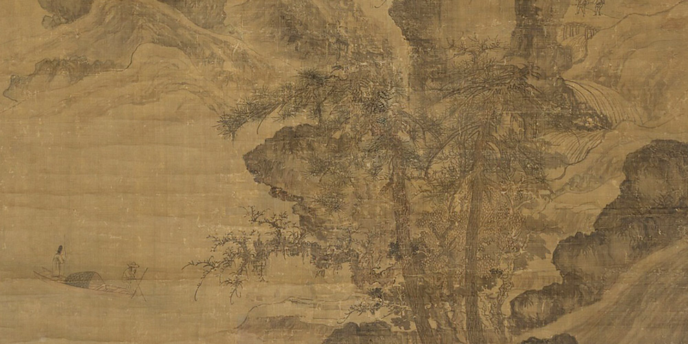 金钩细，丝纶慢卷，牵动一潭星。