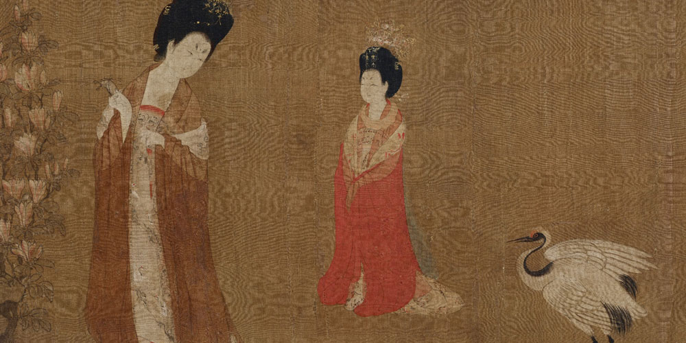 不信比来长下泪，开箱验取石榴裙。