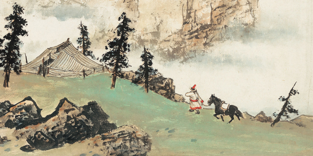 失我祁连山，使我六畜不蕃息。