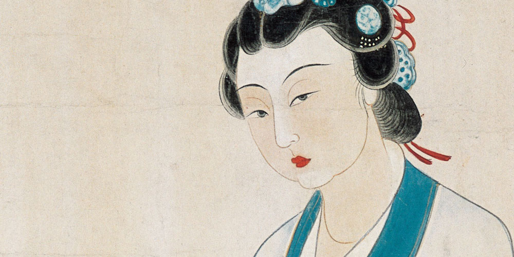 巧笑倩兮，美目盼兮，素以为绚兮