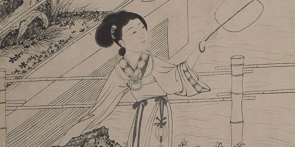 朱弦断，明镜缺，朝露晞，芳时歇，白头吟，伤离别，努力加餐勿念妾，锦水汤汤，与君长诀！