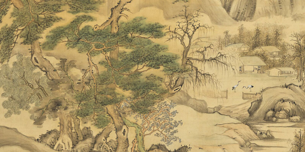 自从一闭风光后，几度飞来不见人。