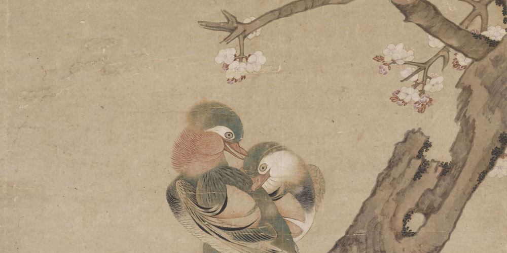 结发为夫妻，恩爱两不疑。