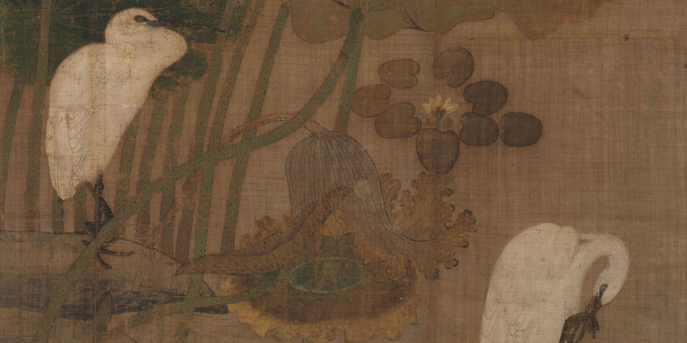 争渡，争渡，惊起一滩鸥鹭。