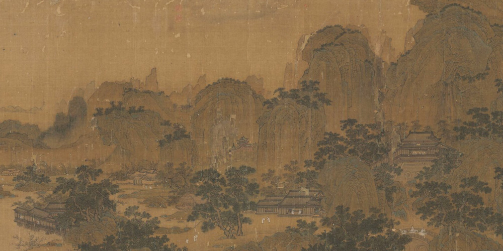 旌蔽日兮敌若云，矢交坠兮士争先。