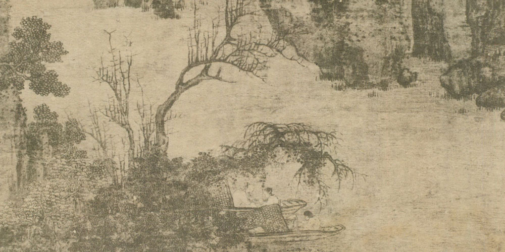 半世浮萍随逝水，一宵冷雨葬名花。