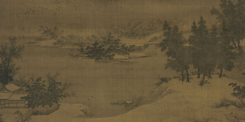 枫叶千枝复万枝，江桥掩映暮帆迟。