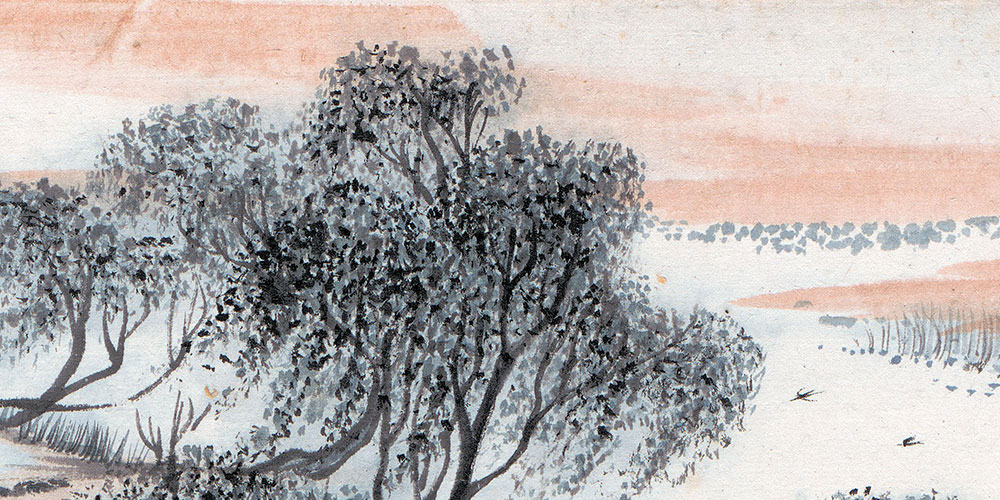 君埋泉下泥销骨，我寄人间雪满头。
