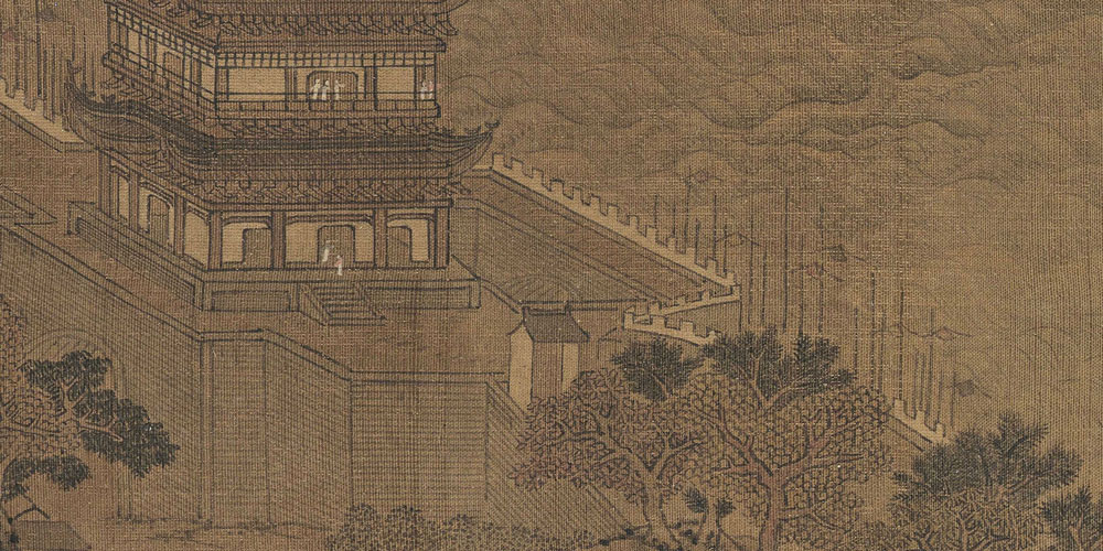 怒发冲冠，凭栏处、潇潇雨歇。