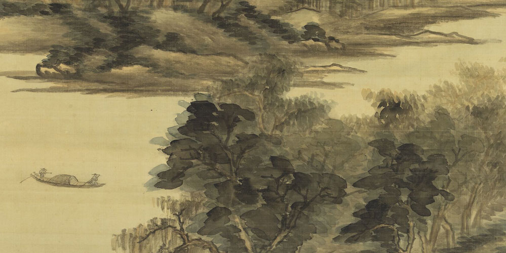 小娃撑小艇，偷采白莲回。