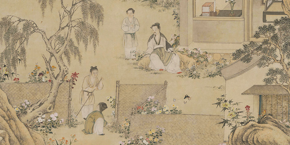 老夫心与游人异，不羡神仙羡少年。