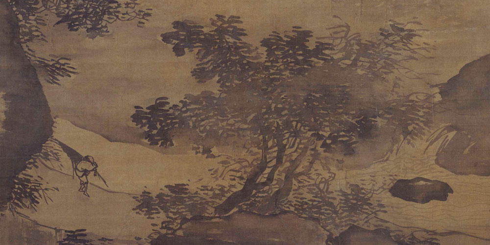 山路元无雨，空翠湿人衣。