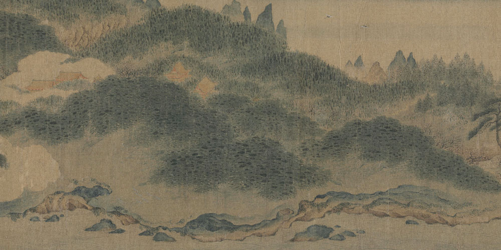 青山横北郭，白水绕东城。
