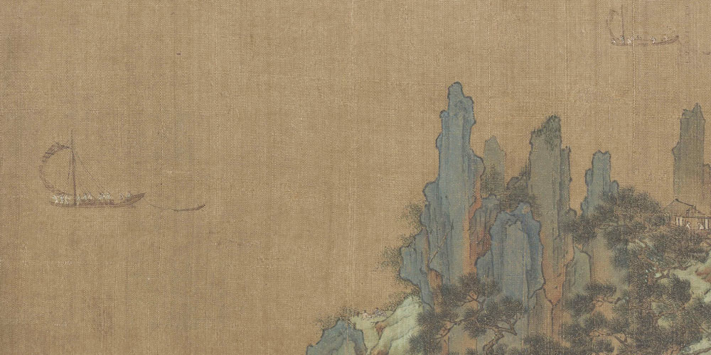 曲终人不见，江上数峰青。