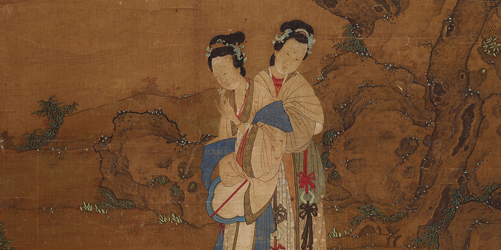 郎笑藕丝长，长丝藕笑郎。