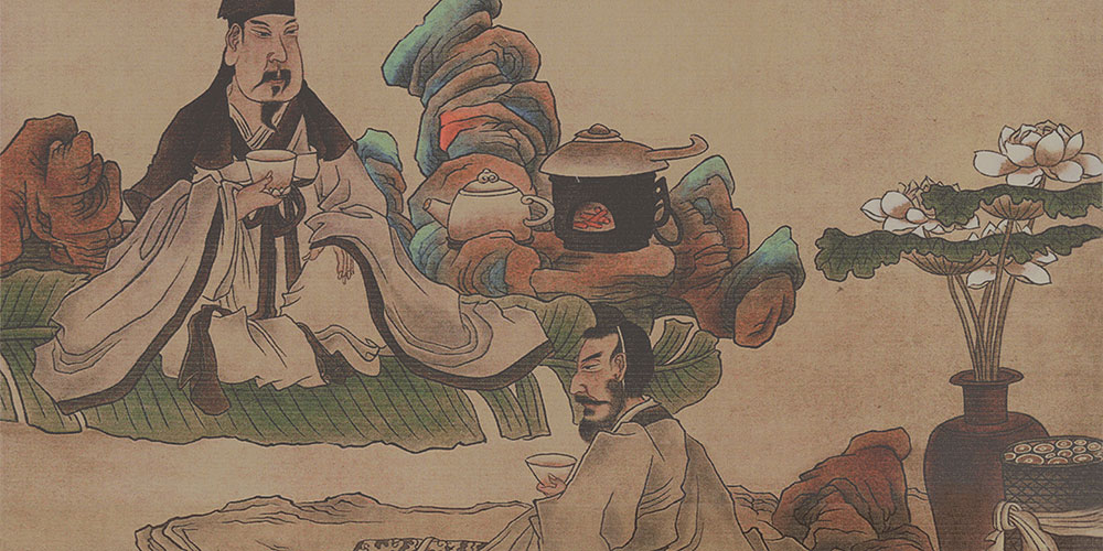 无由持一碗，寄与爱茶人。