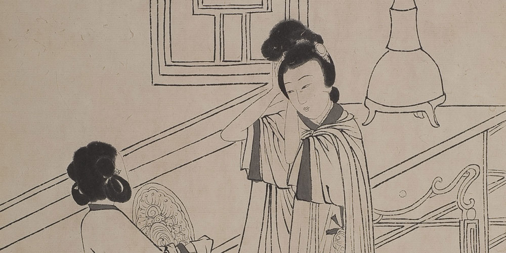 巧笑倩兮，美目盼兮。