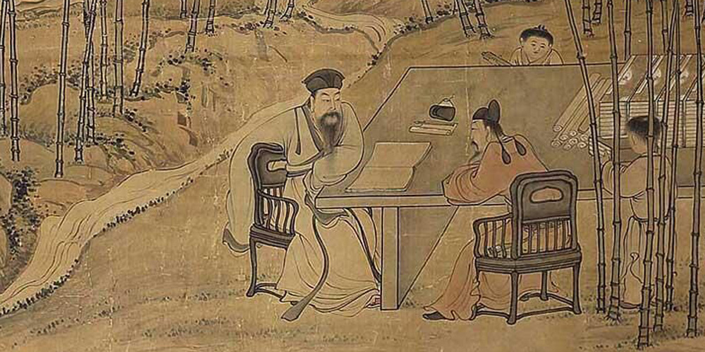 但存夫子三分礼，不犯萧何六尺条。