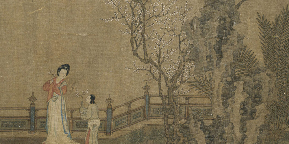 君泪盈，妾泪盈，罗带同心结未成，江边潮已平。