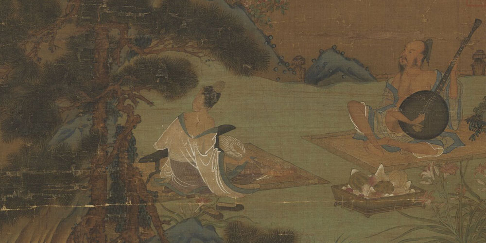 落花踏尽游何处，笑入胡姬酒肆中。