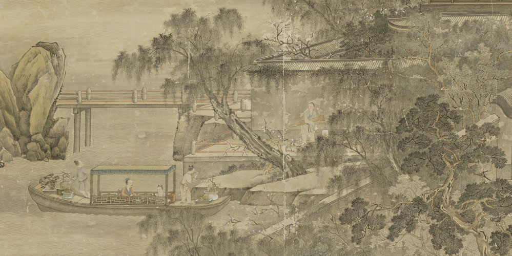 不管烟波与风雨，载将离恨过江南。