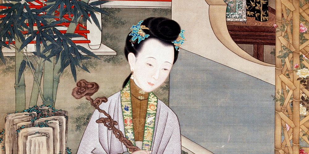 贱妾茕茕守空房，忧来思君不敢忘，不觉泪下沾衣裳。