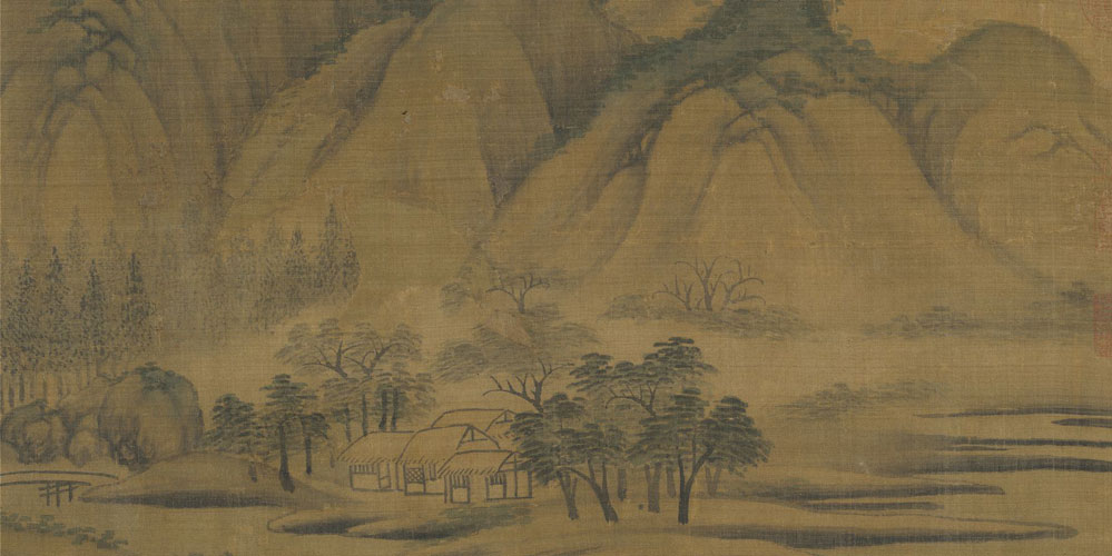 青山相待，白云相爱，梦不到紫罗袍共黄金带。