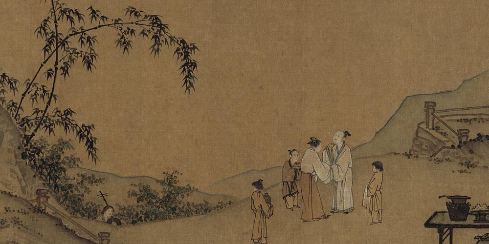 十年离乱后，长大一相逢。
