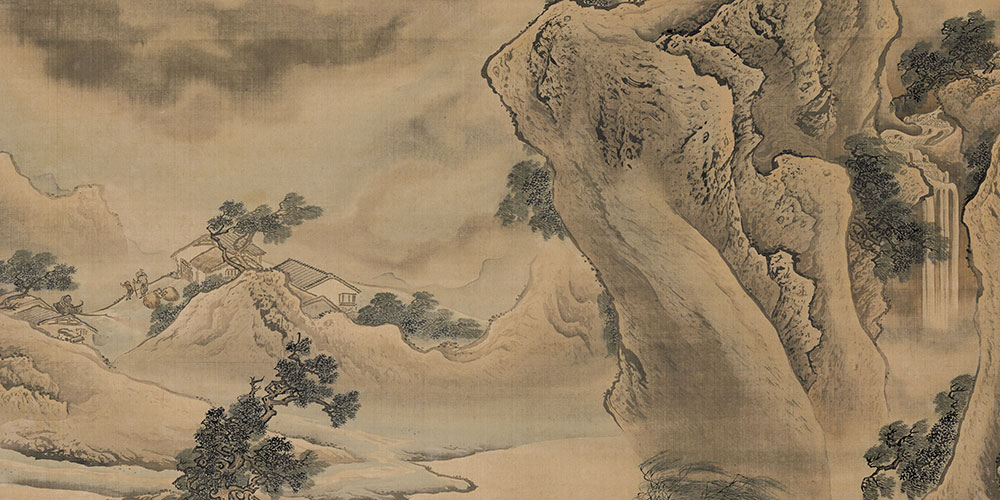 墨云拖雨过西楼。
