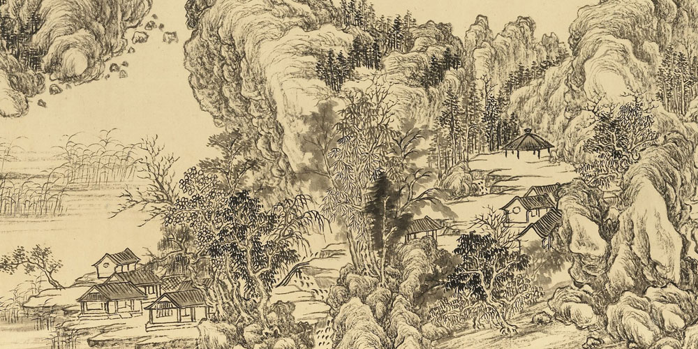 叹江山如故，千村寥落。