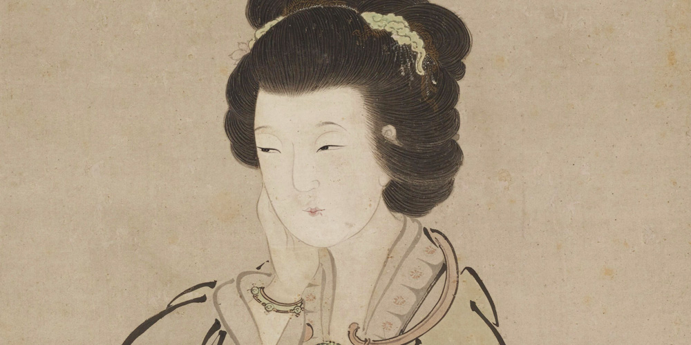 想佳人妆楼颙望，误几回、天际识归舟。
