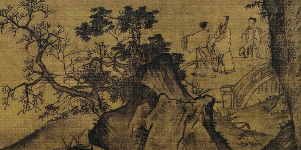 泰山不要欺毫末，颜子无心羡老彭。