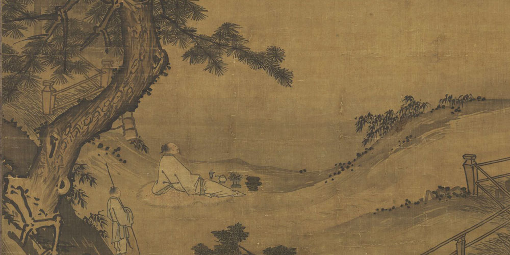 松月生夜凉，风泉满清听。