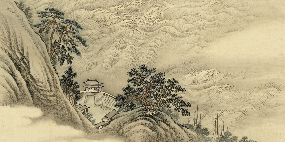 水天一色，风月无边。
