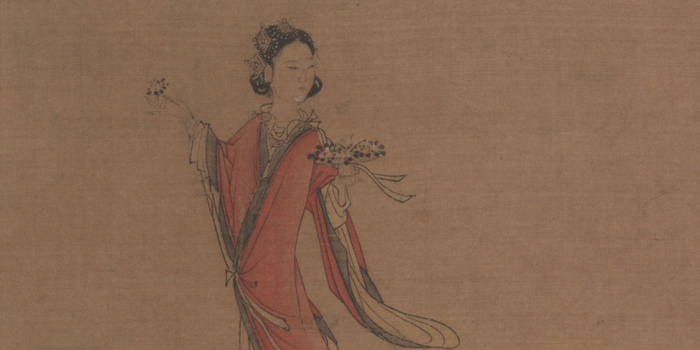 手如柔荑，肤如凝脂，领如蝤蛴，齿如瓠犀，螓首蛾眉，巧笑倩兮，美目盼兮。