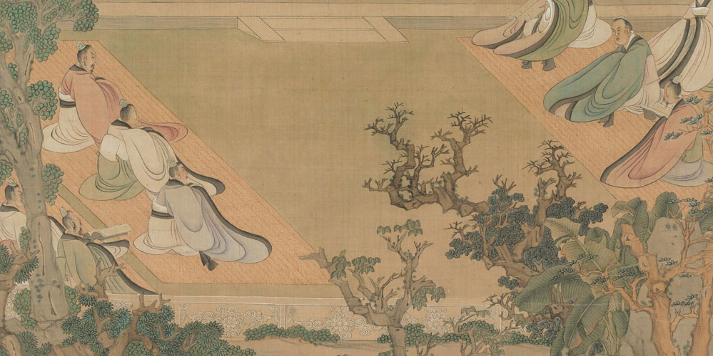 君子之学也，入乎耳，箸乎心