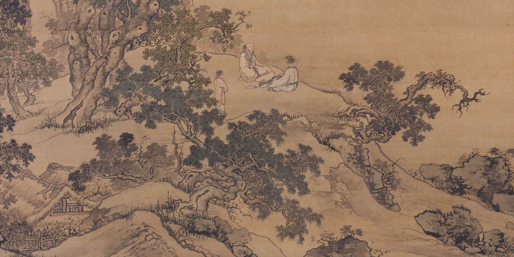 与谁同坐。