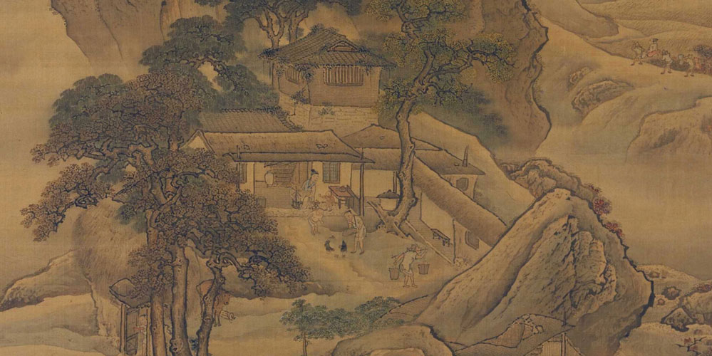 醉里吴音相媚好，白发谁家翁媪？