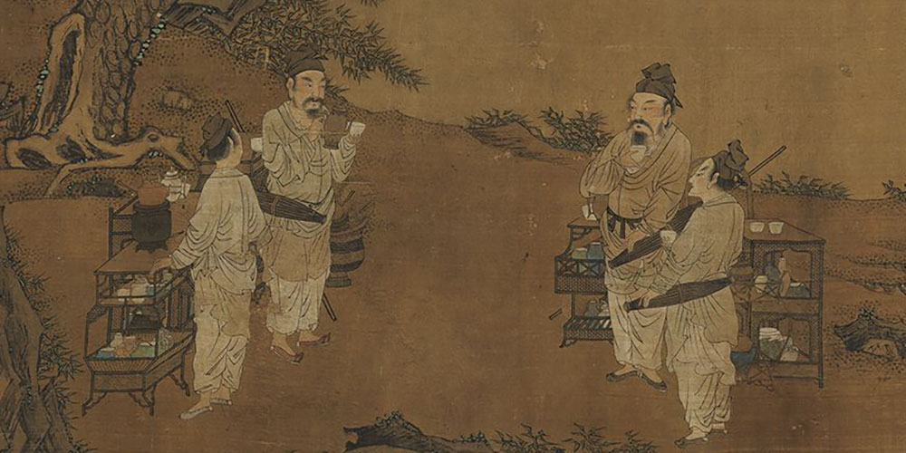 茶有九难：一曰造，二曰别，三曰器，四曰火，五曰水，六曰炙，七曰末，八曰煮，九曰饮。