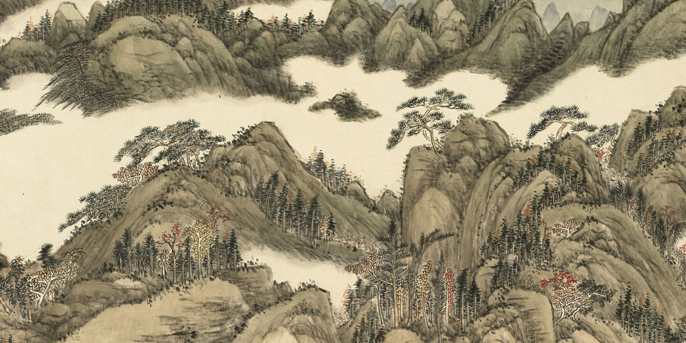 但见宵从海上来，宁知晓向云间没。