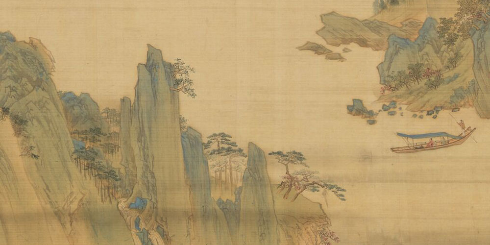 卷地风来忽吹散，望湖楼下水如天。