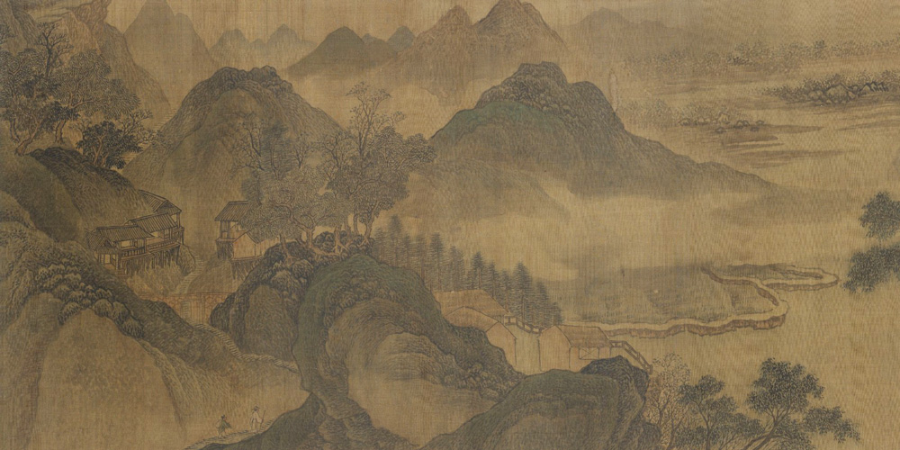 沙场烽火连胡月，海畔云山拥蓟城。