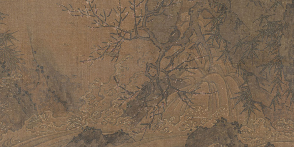 疏影横斜水清浅，暗香浮动月黄昏。