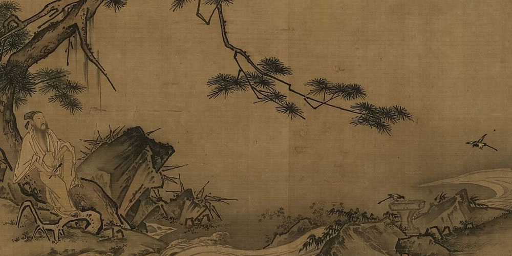花间一壶酒，独酌无相亲。