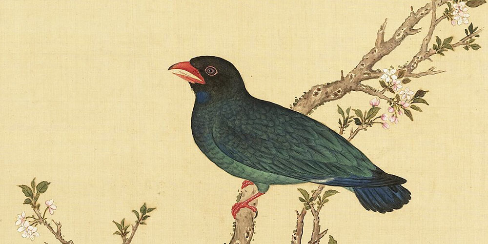 日暮东风怨啼鸟，落花犹似堕楼人。