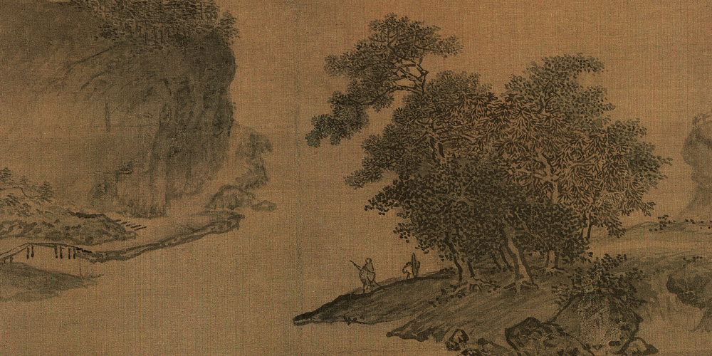 白日地中出，黄河天外来。