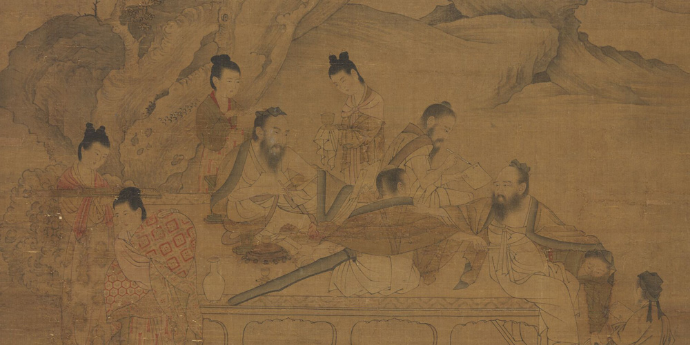 不薄今人爱古人，清词丽句必为邻。